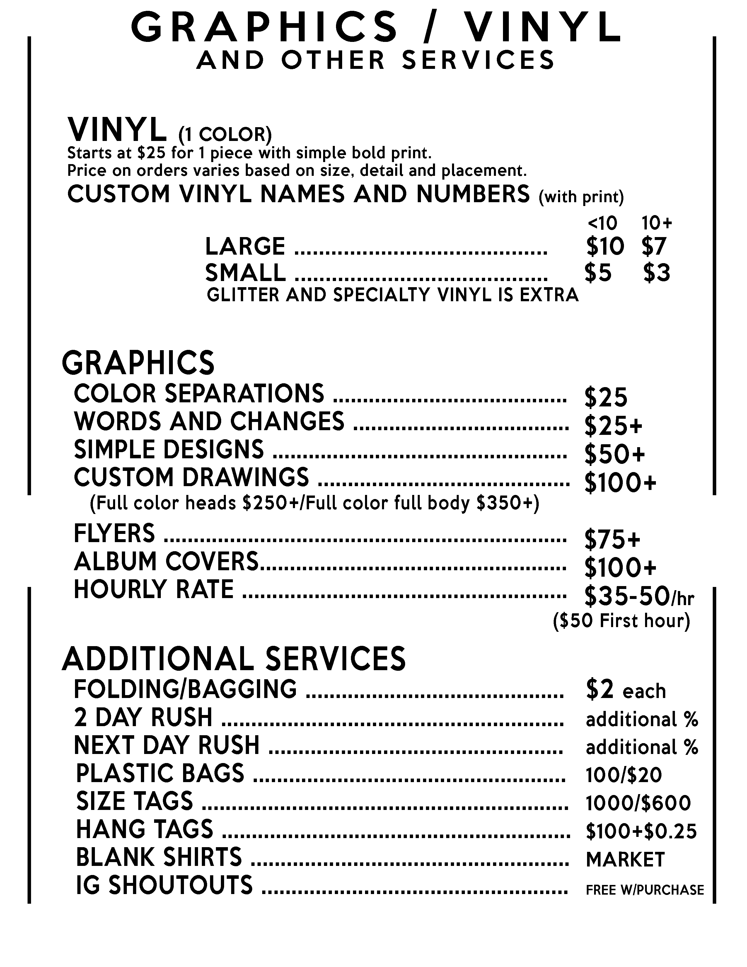 Vinyl Shirt Printing Prices | Arts - Arts