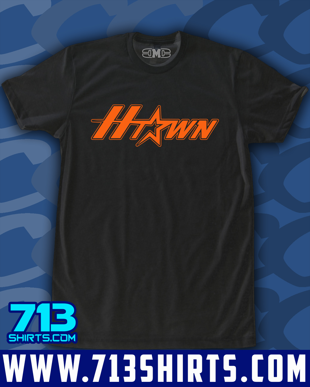 H Town Star (1 Color) – Creative Clothing