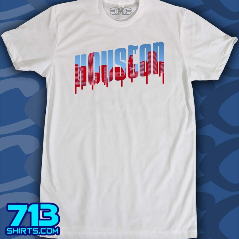 Houston Dripping Skyline