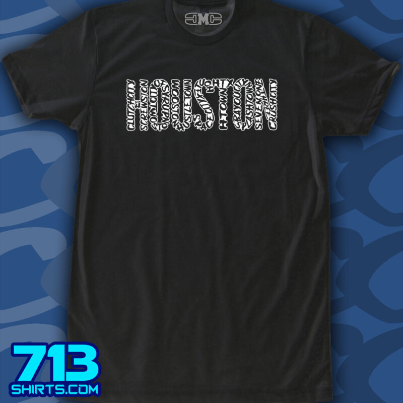 Houston Nicknames (1 color)