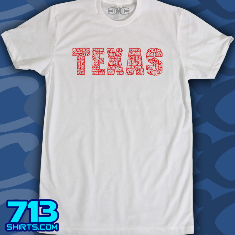 Texas Cities (1 color)