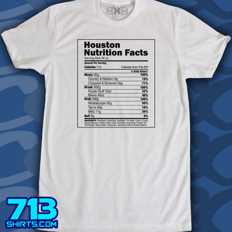 Houston Nutrition Facts