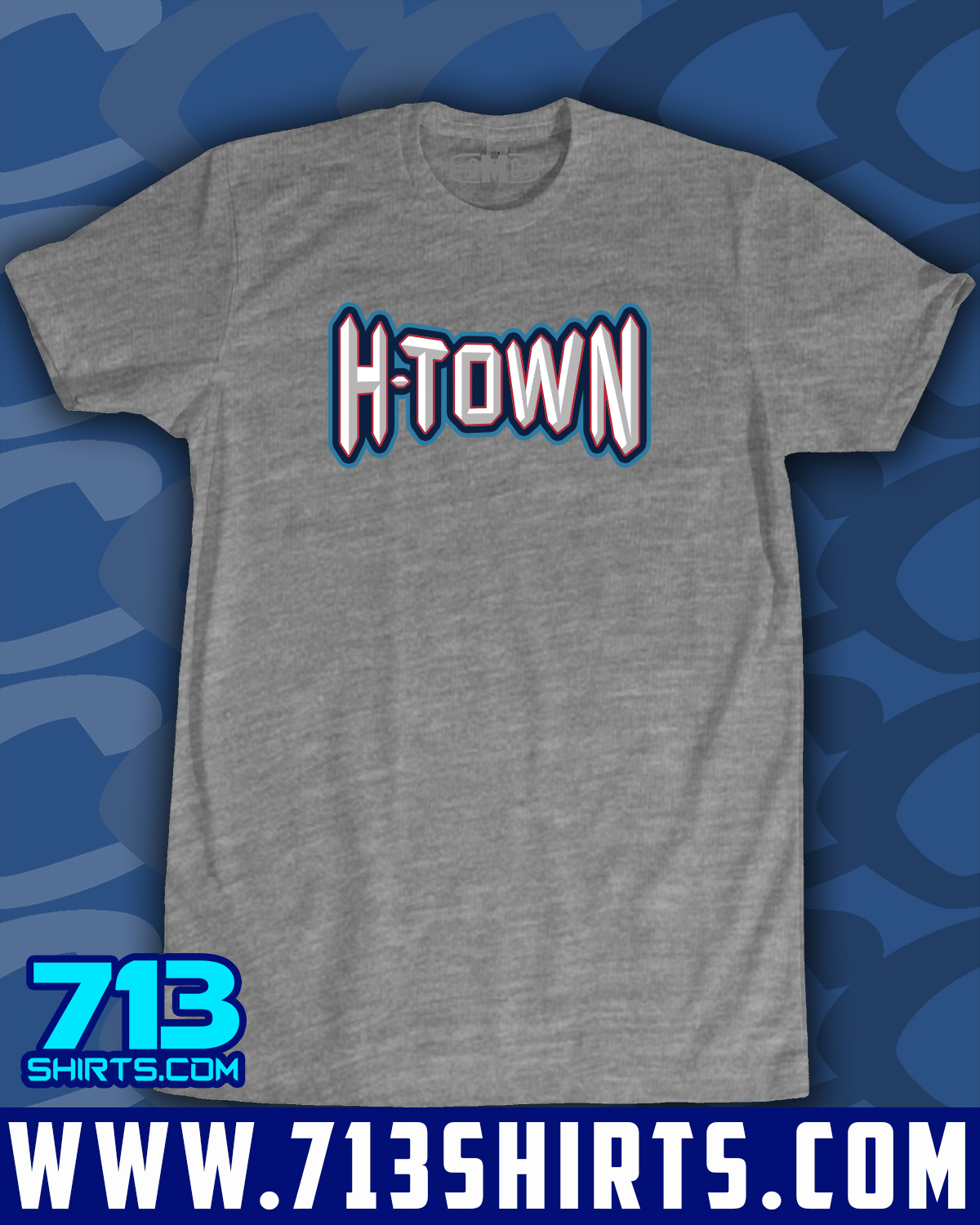 Houston TX Oilers Retro Vintage HTX H-Town T-Shirt – HTX Merch